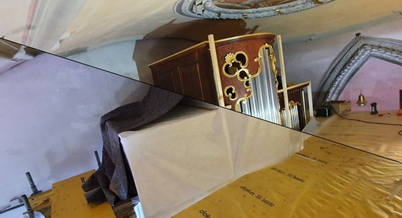 Orgelschutz Langenneufnach