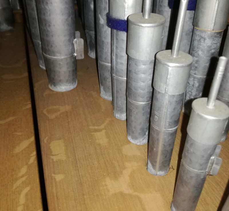 Schimmelbefall in der Orgel