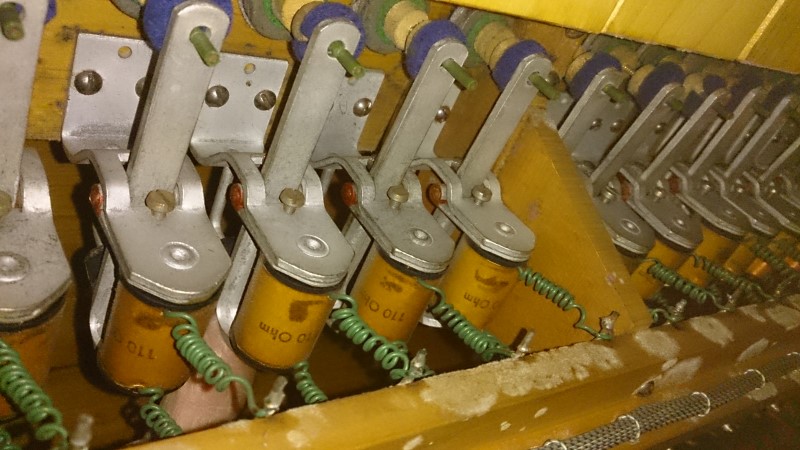 Schimmelbefall in der Orgel